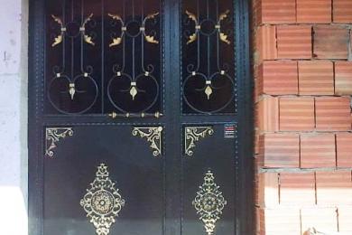Ferforje Bina Kapıları-8